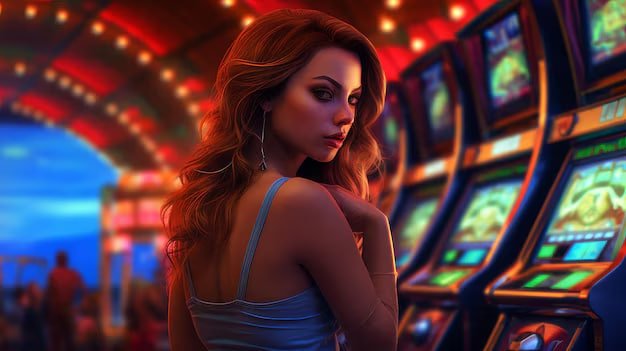 Live dealer in Texas Hold'em Bonus round showing community cards and player seating